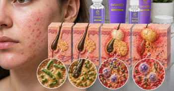 acne bacteria C acnes causing pimples