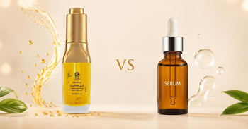 face oil vs serum comparison for skincare layering