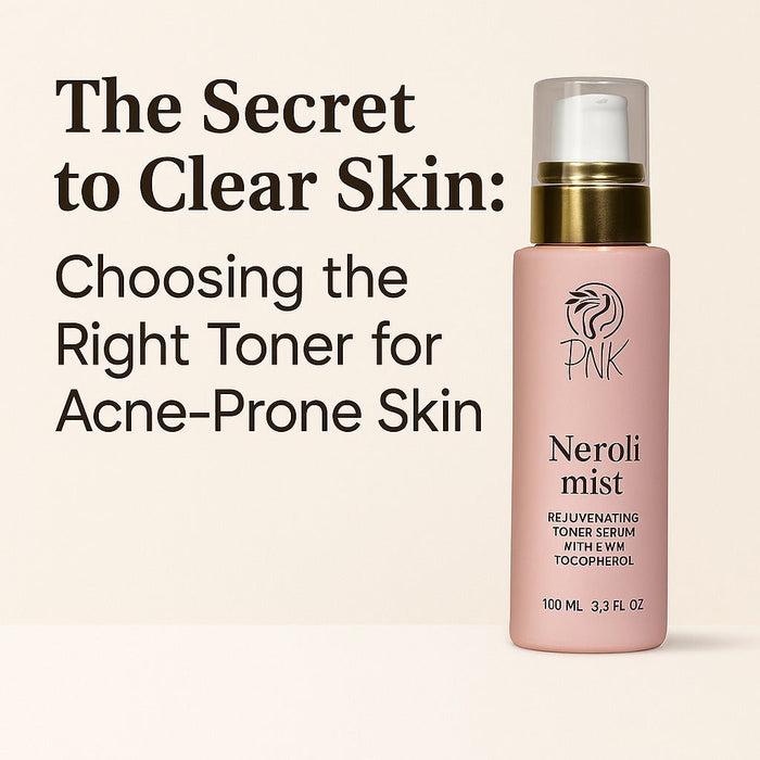 The Secret to Clear Skin: Choosing the Right Toner for Acne-Prone Skin - Pnk Beauty