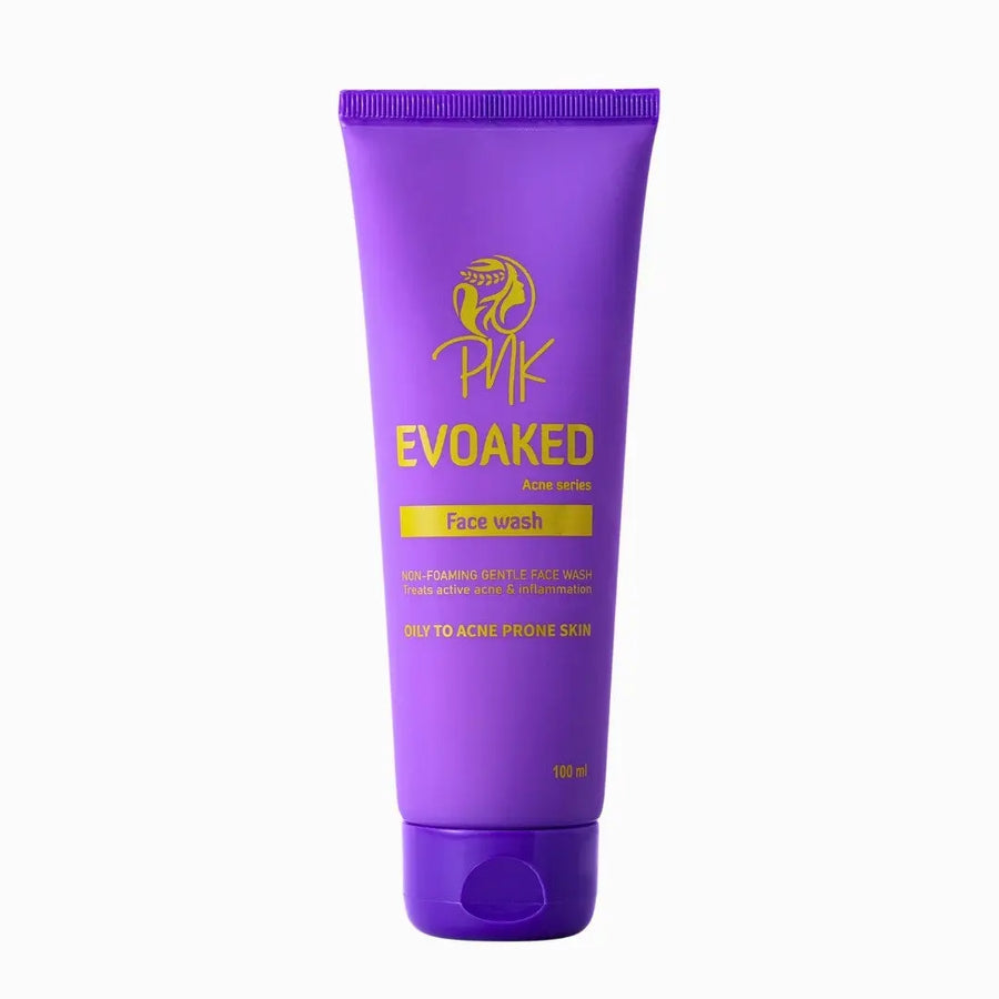 Evoaked Acne Series – Acne Control Face Wash (2.5% Benzoyl Peroxide) Pnk Beauty
