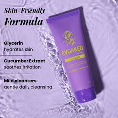 Evoaked Acne Series – Acne Control Face Wash (2.5% Benzoyl Peroxide)