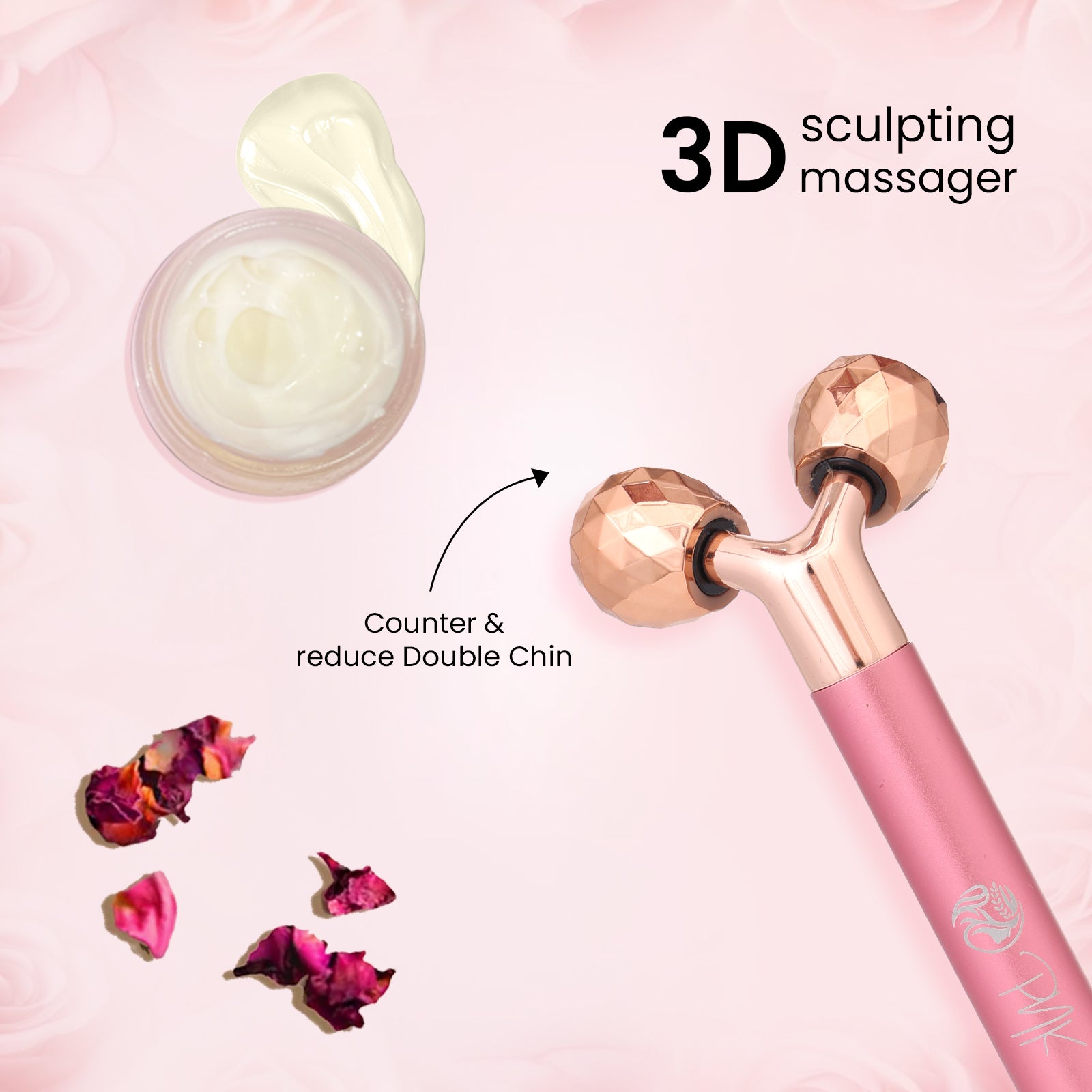 PNK Radiant Gold 3D Electric Face & Body Massager - Pnk Beauty