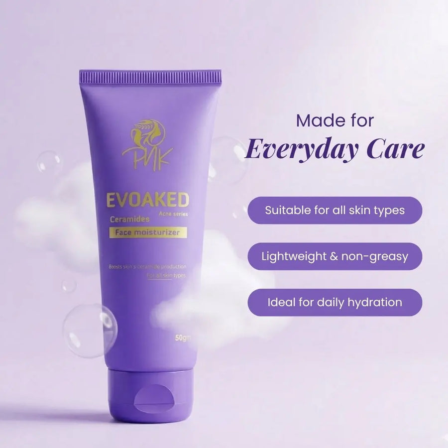 Evoaked moisturizer Pnk Beauty