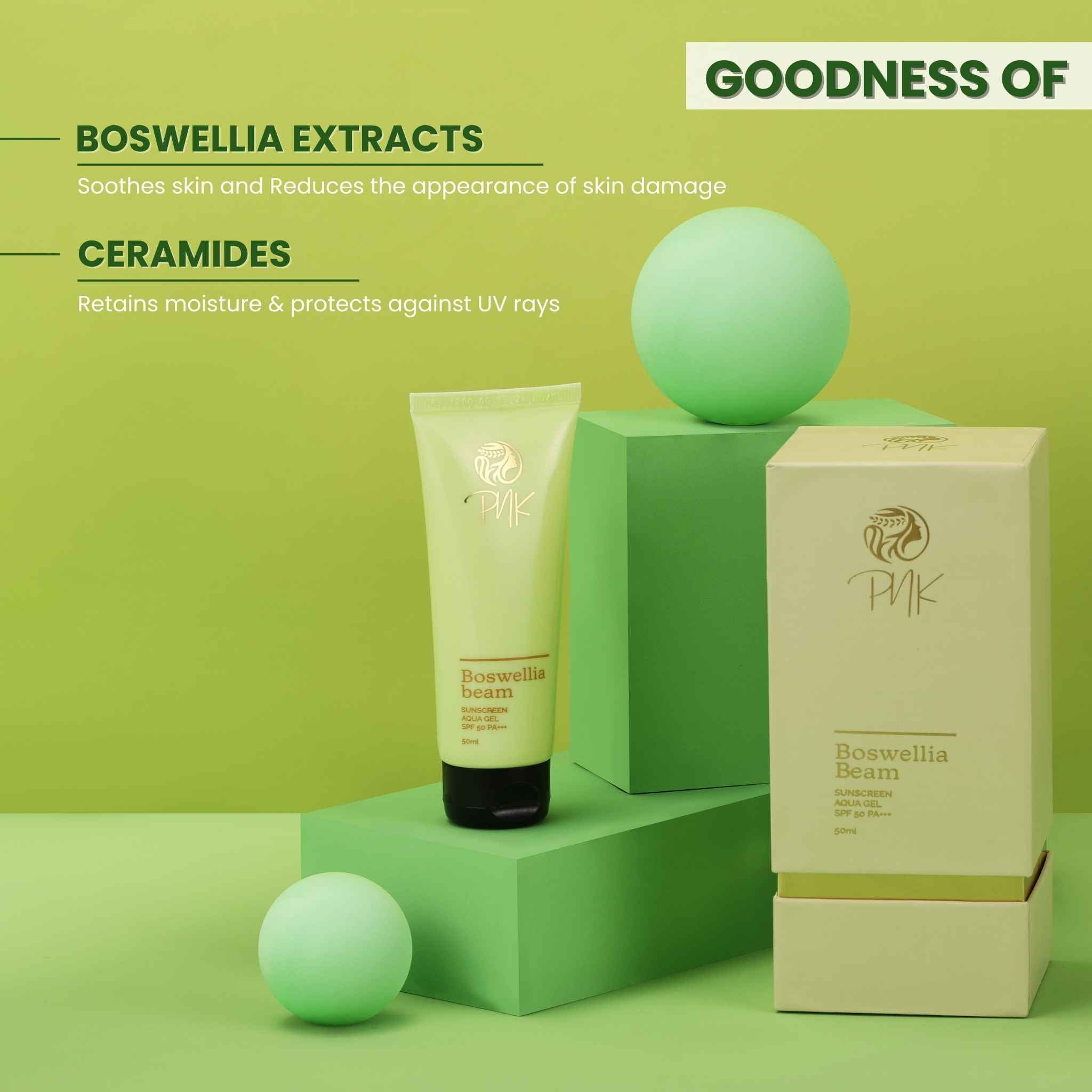 Boswellia Beam Sunscreen Aqua Gel