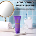 Evoaked Acne Series – Acne Control Face Wash (2.5% Benzoyl Peroxide) Clinically Proven Acne Control with Hydration Protection Pnk Beauty