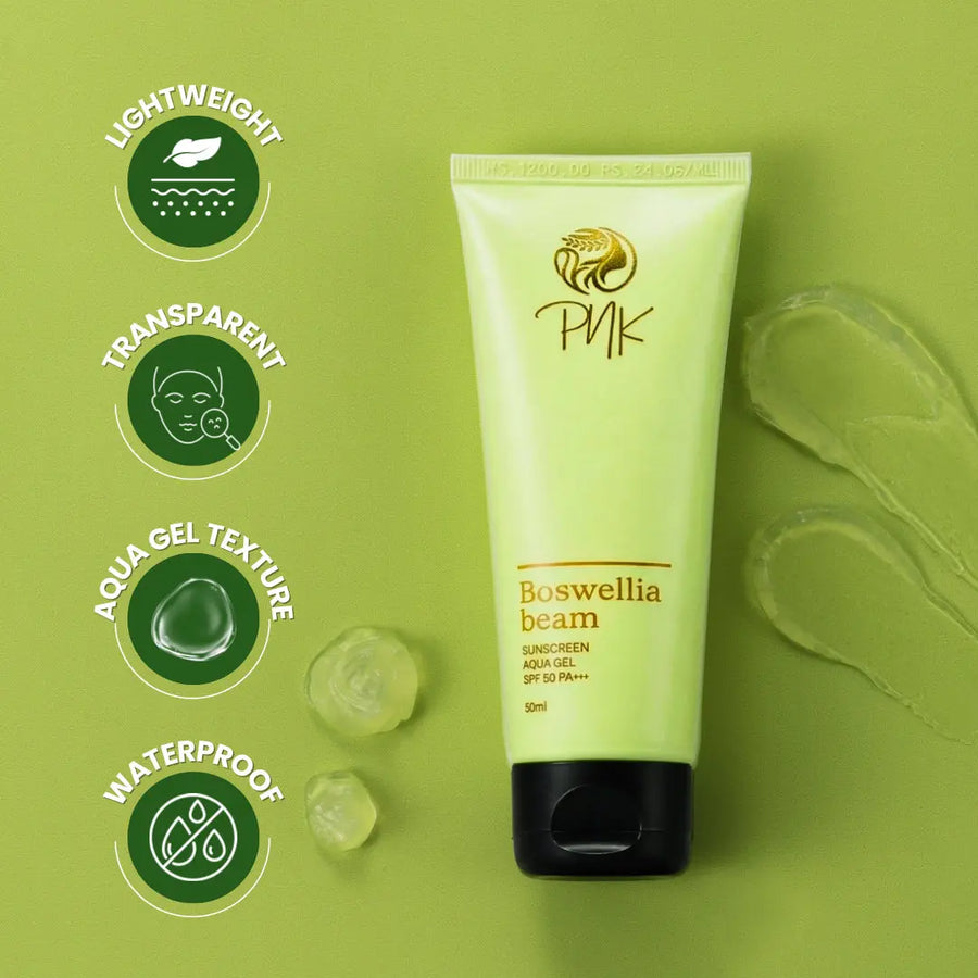 Boswellia Beam Sunscreen Aqua Gel