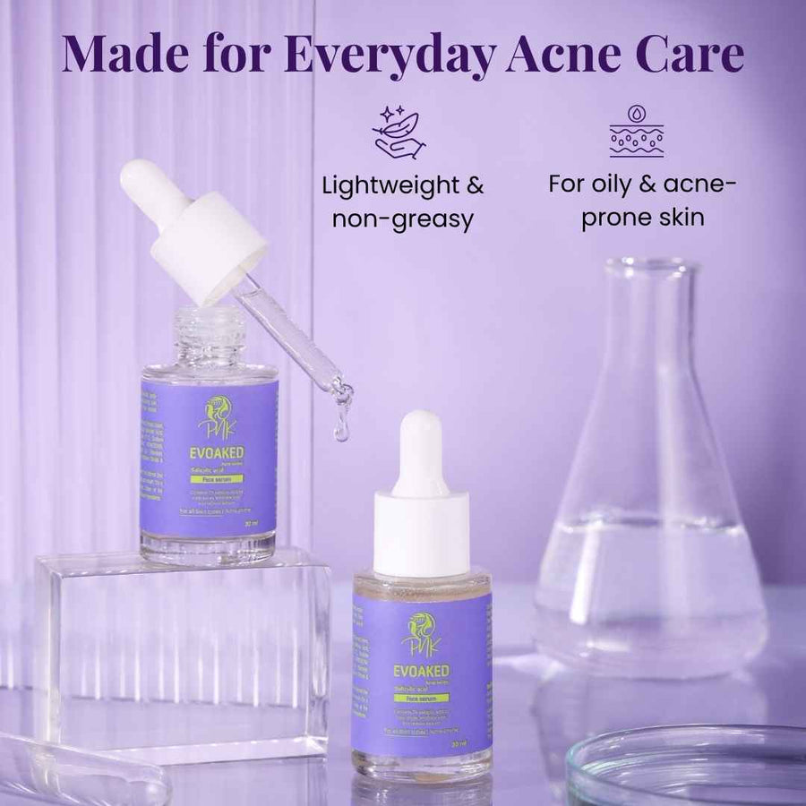 Salicylic Acid Face Serum ([SA 2%]) — Evoaked Acne Series