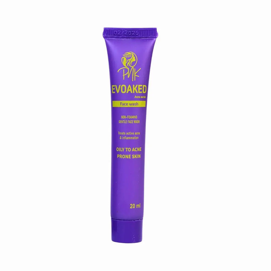 Evoaked Acne Series – Acne Control Face Wash (2.5% Benzoyl Peroxide) Pnk Beauty