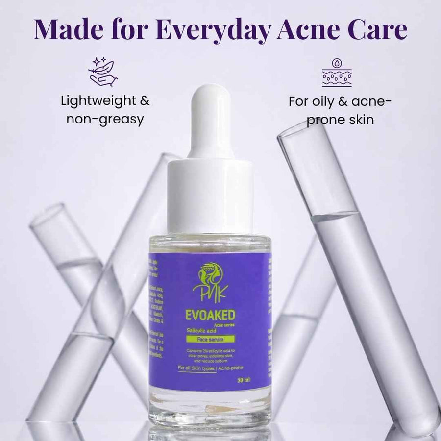 Evoaked Acne Series – Salicylic Acid Face Serum