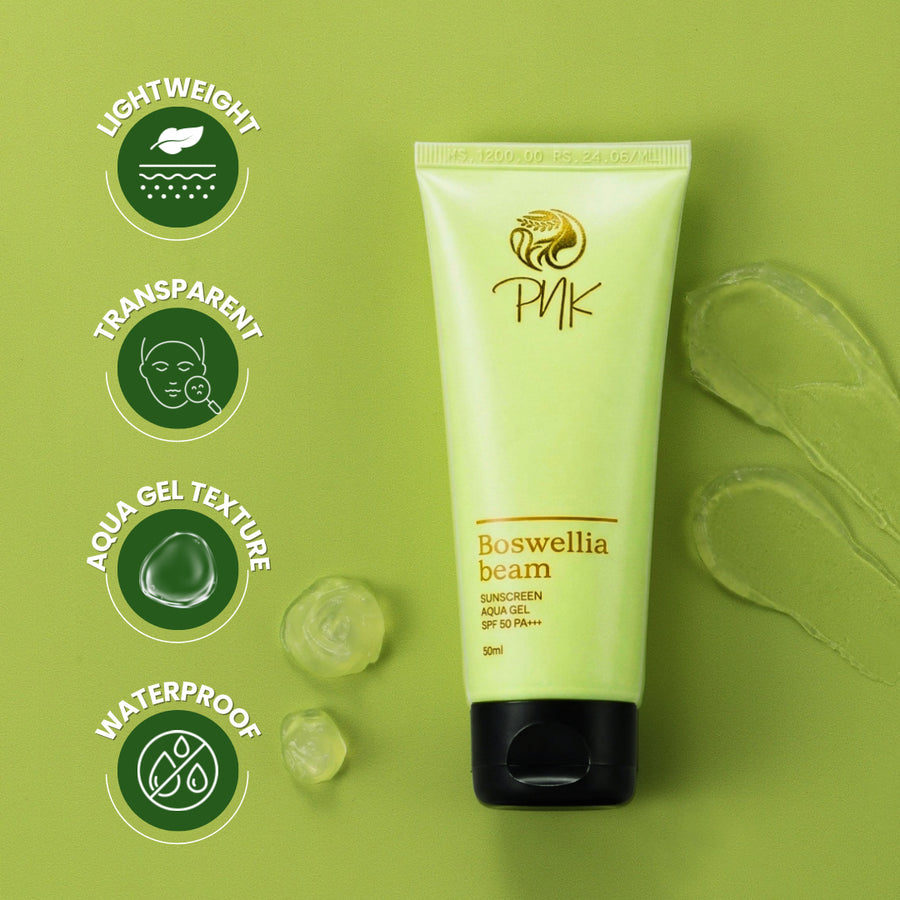 Boswellia Beam Sunscreen Aqua Gel