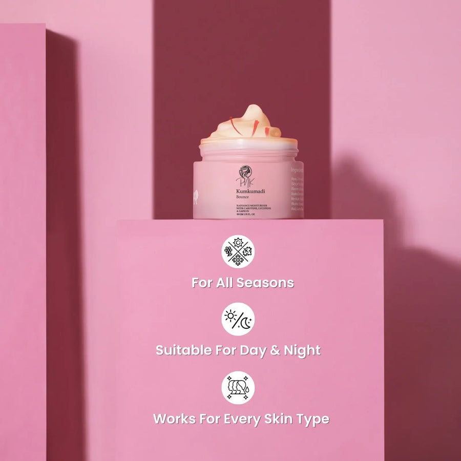 Kumkumadi Face Moisturizer For Everyday Soft Skin - Pnk Beauty