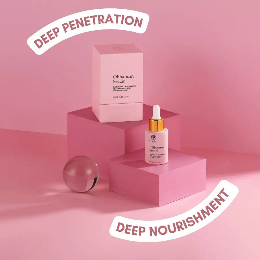 Olibanum Serum <br> Bright plus serum with Frankincense and Boswellic Acid - Pnk Beauty