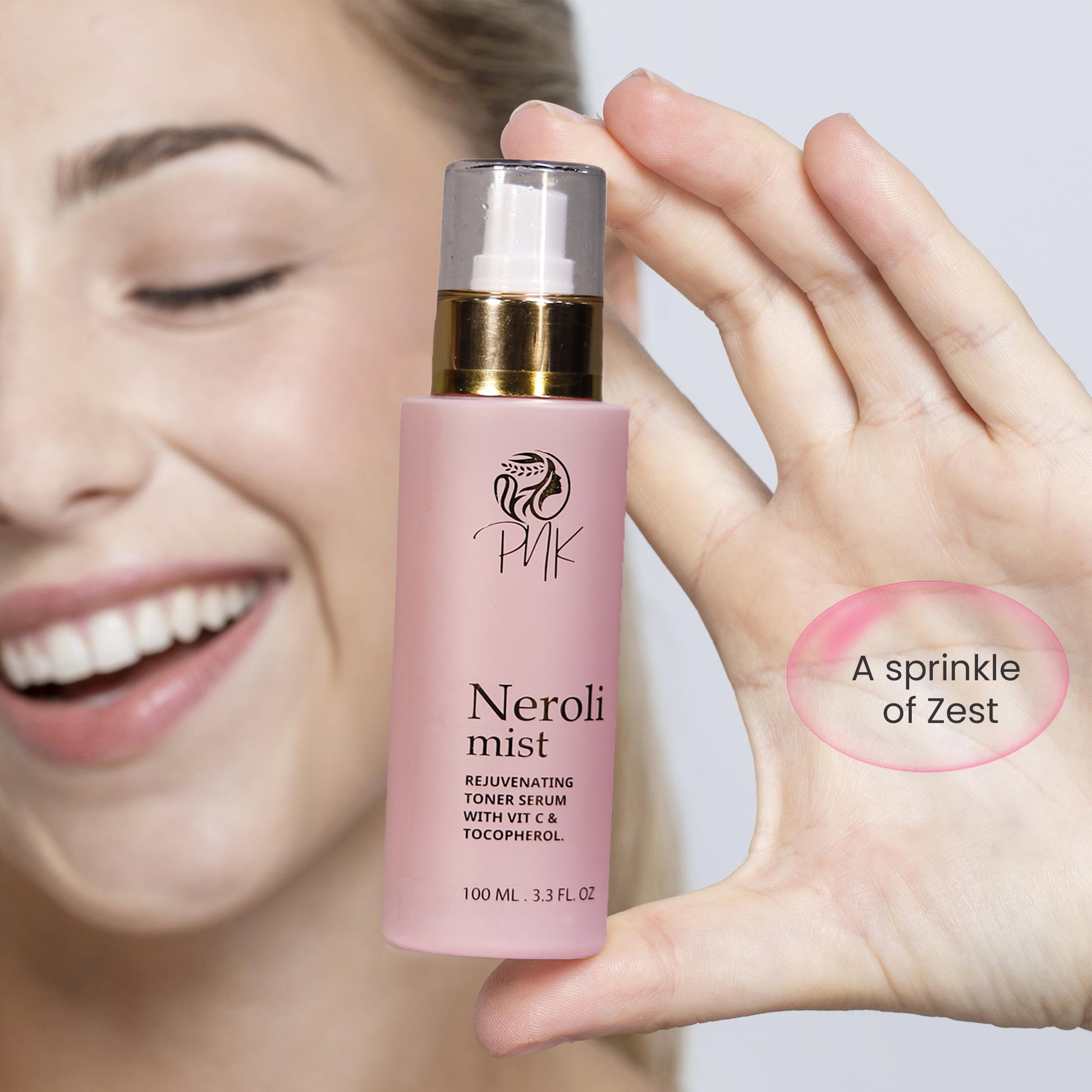 Neroli Mist 100ml toner serum with Vit C and Tocopherol